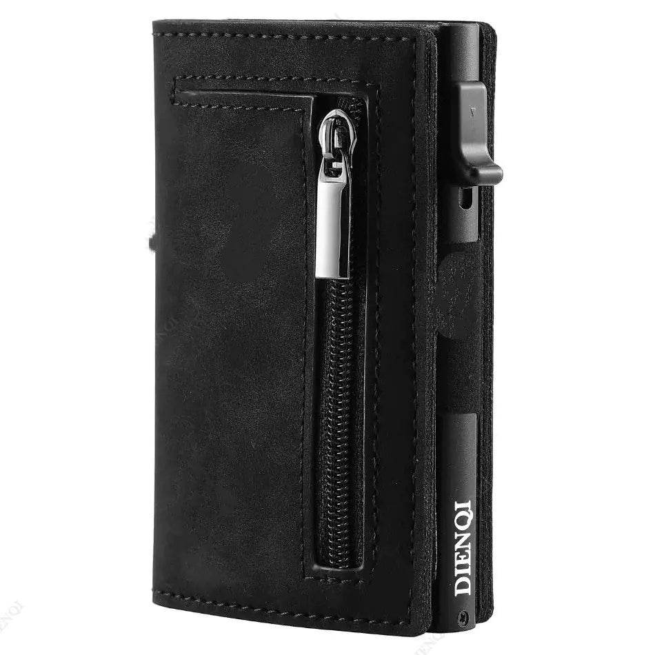 Men's RFID Carbon Leather Wallet