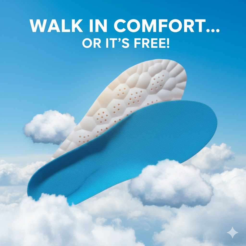 Cloud Cushion 4D Athletic Insoles